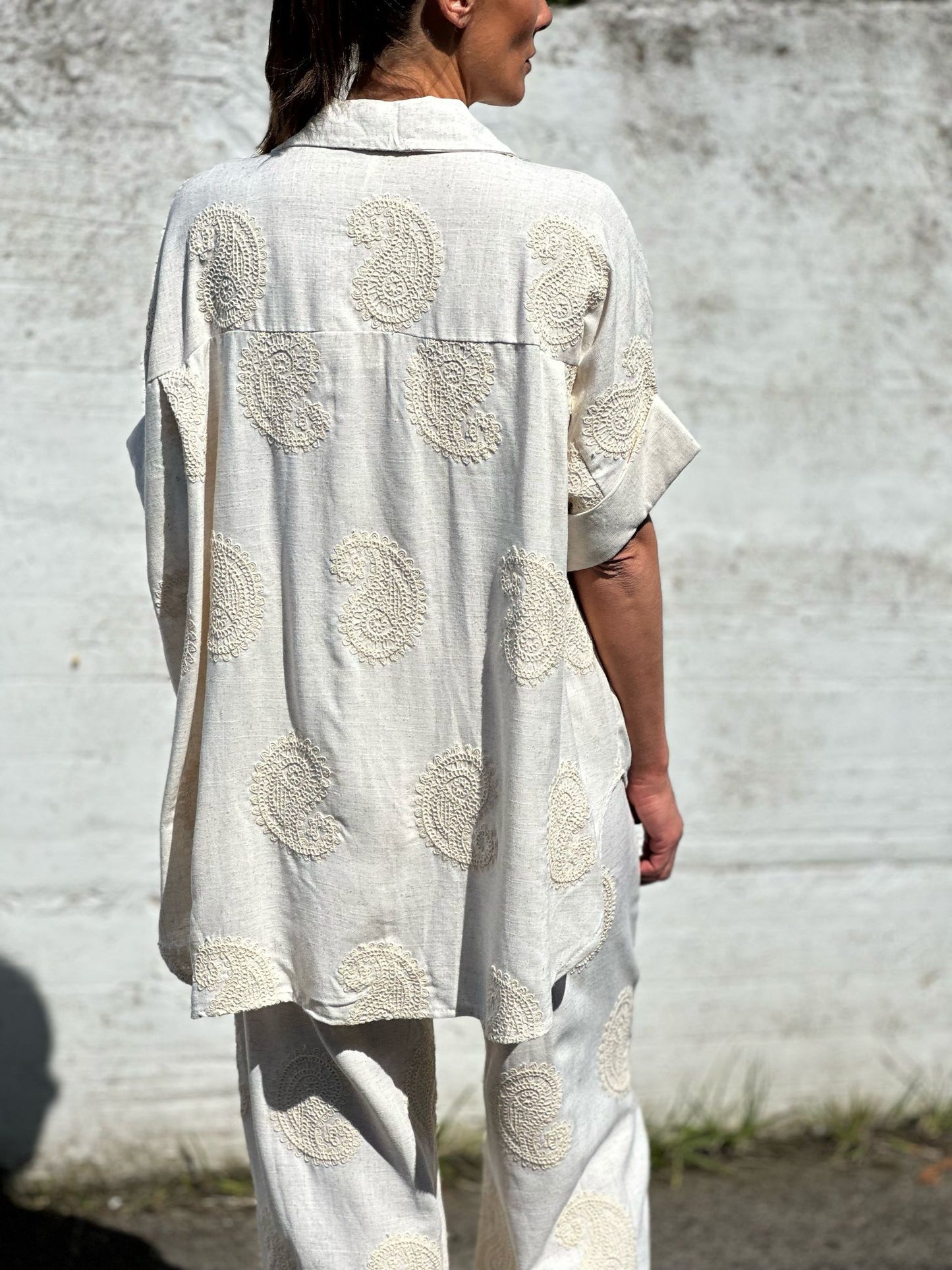 CAMISA CACHEMIRE BEIGE