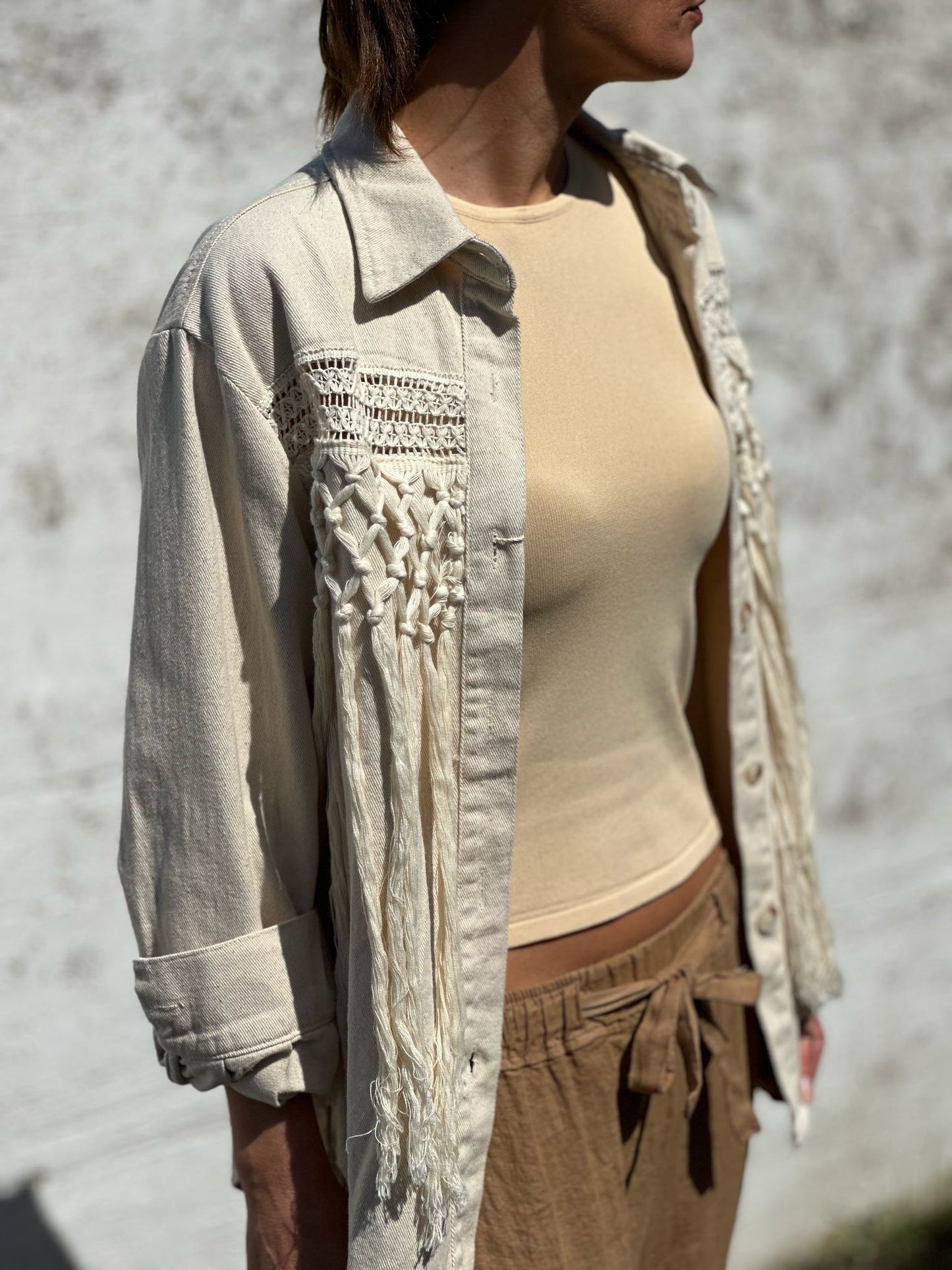 CHAQUETA CRUDO POLINESIA