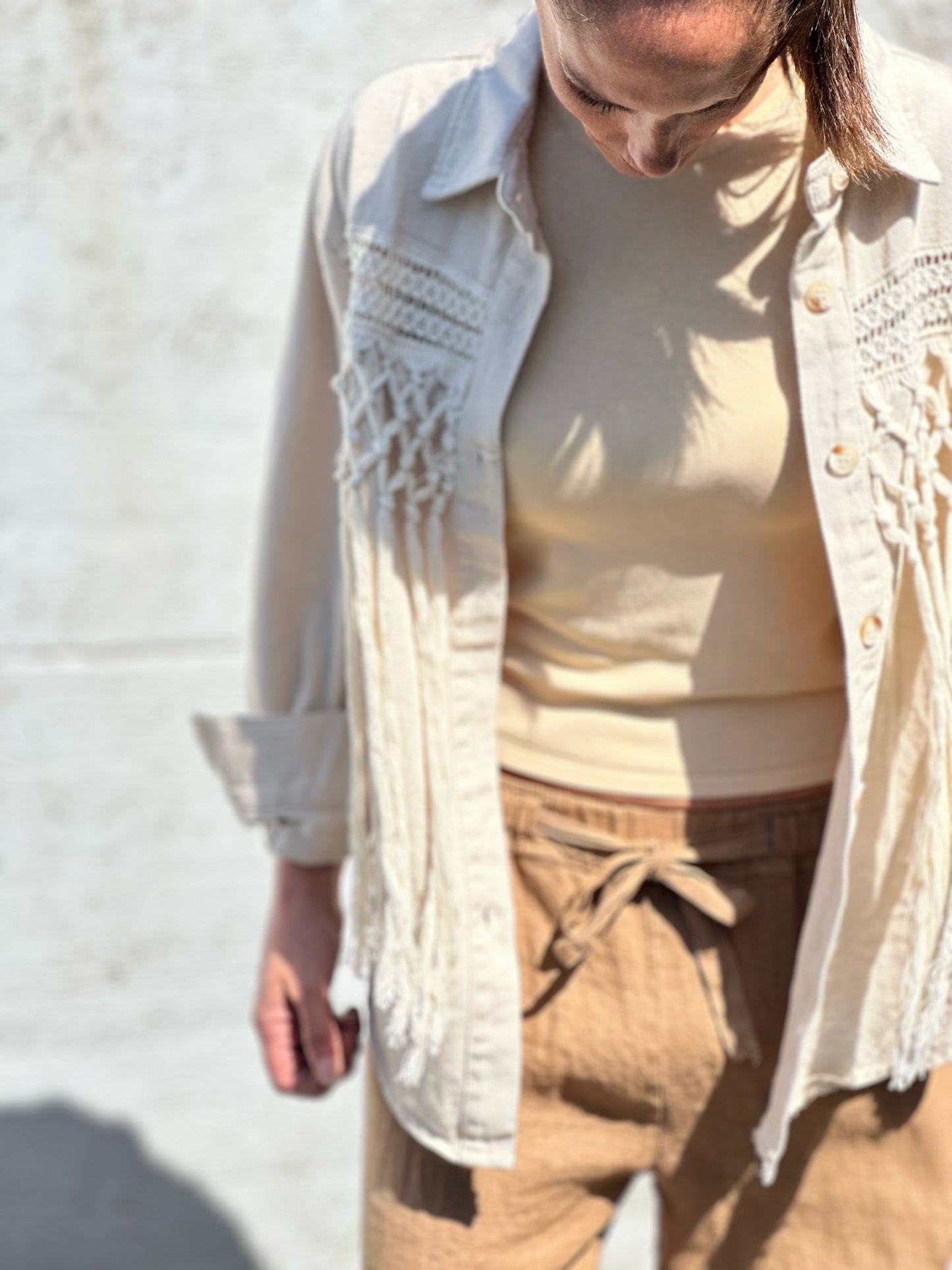 CHAQUETA CRUDO POLINESIA