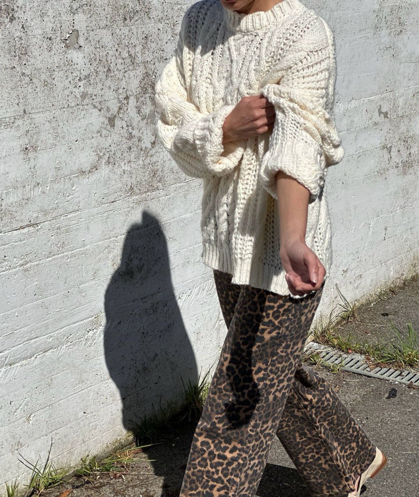 PANTALON VAQUERO LEOPARDO