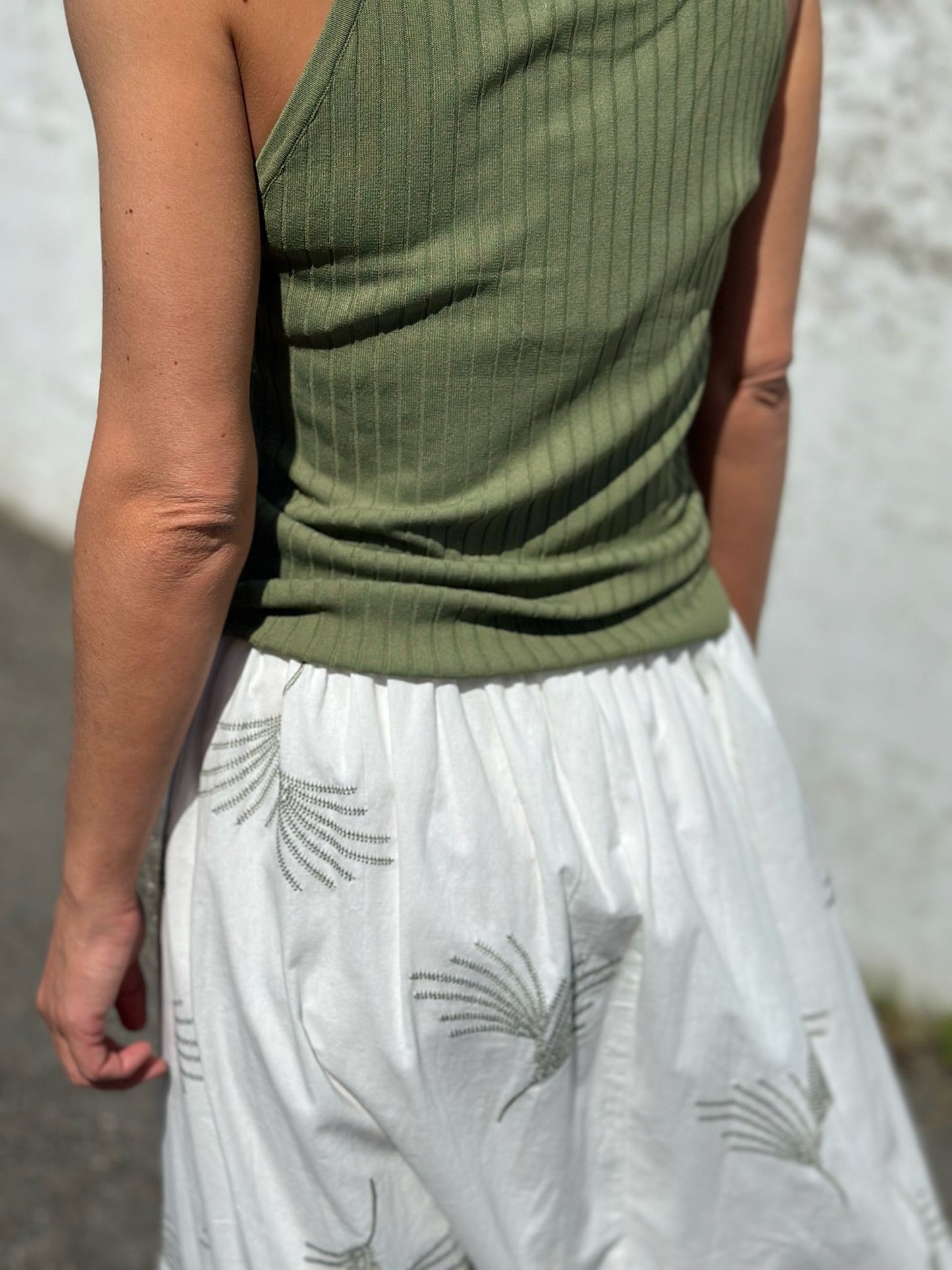 FALDA LARGA PALMERAS