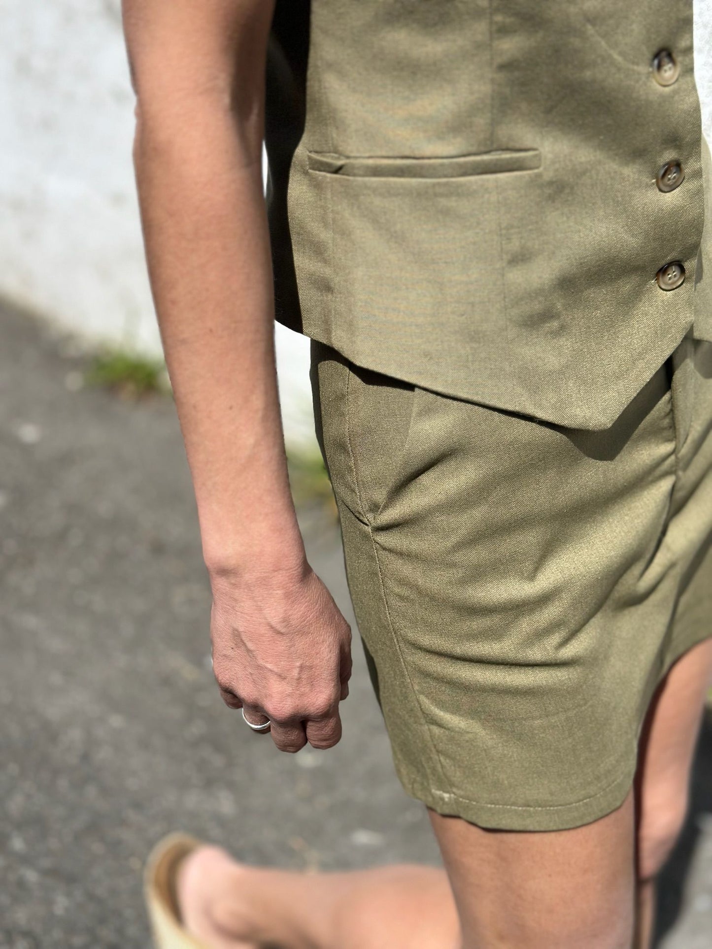 CONJUNTO CHALECO VERDE