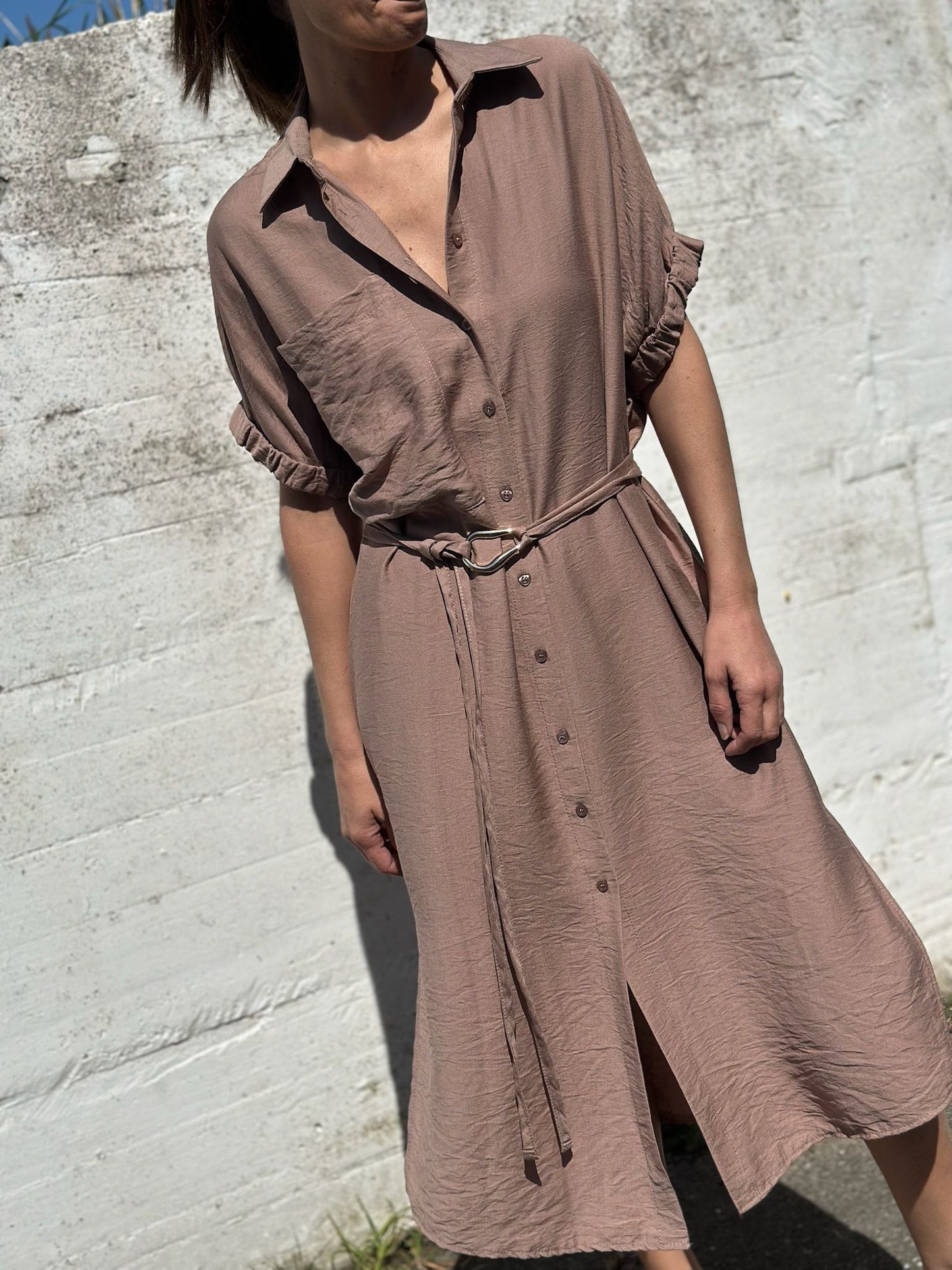 VESTIDO CAMISERO 2 COLORES