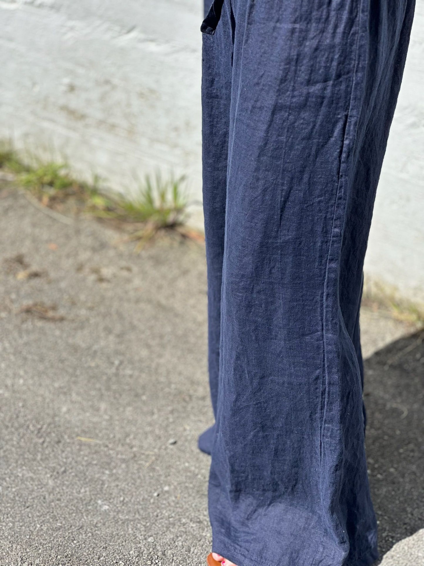 PANTALON 100% LINO
