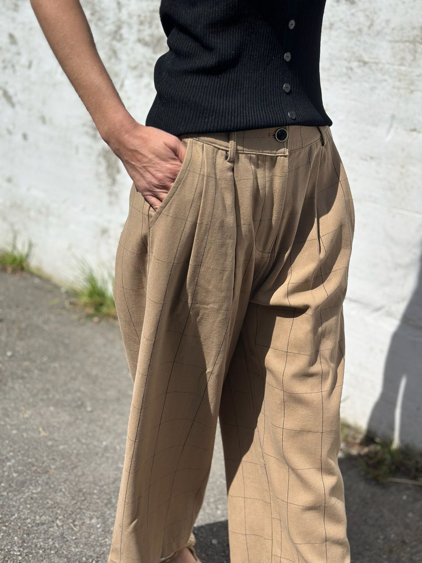 PANTALÓN CUADROS BRUNO