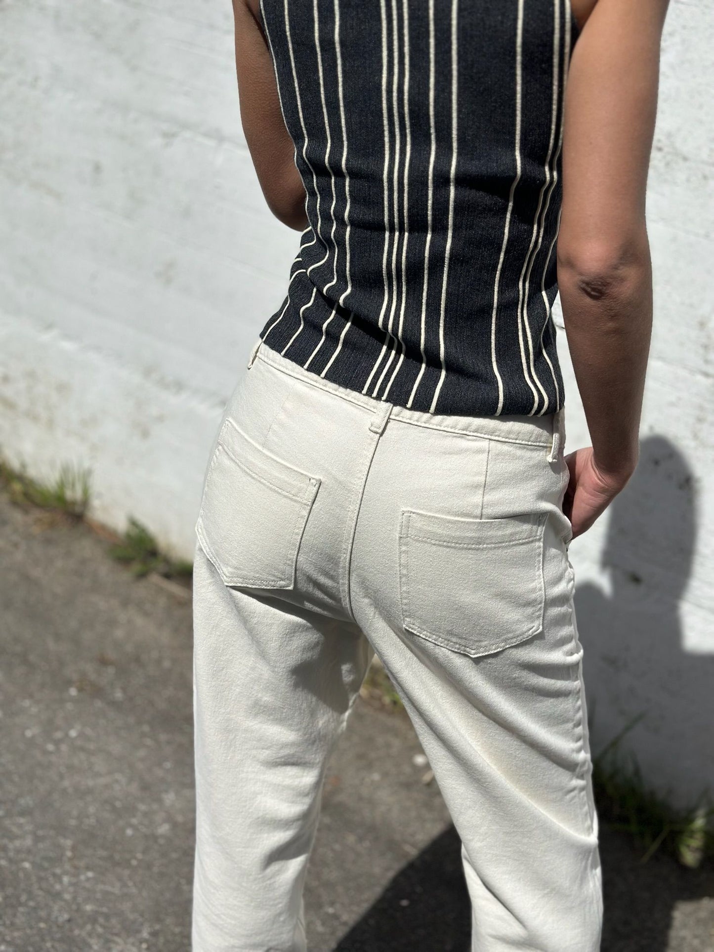 PANTALÓN MOM CRUDO