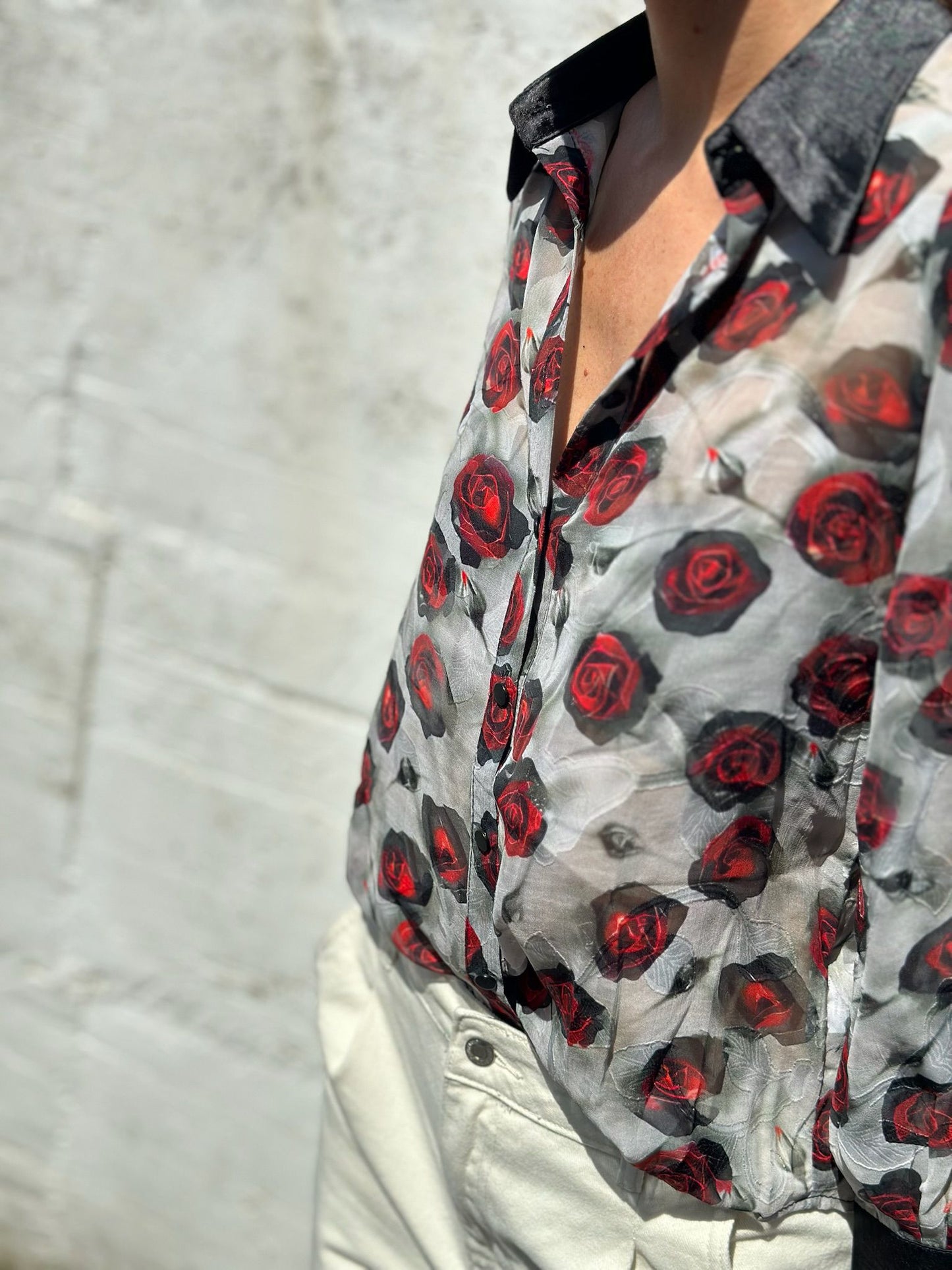 CAMISA ROSAS