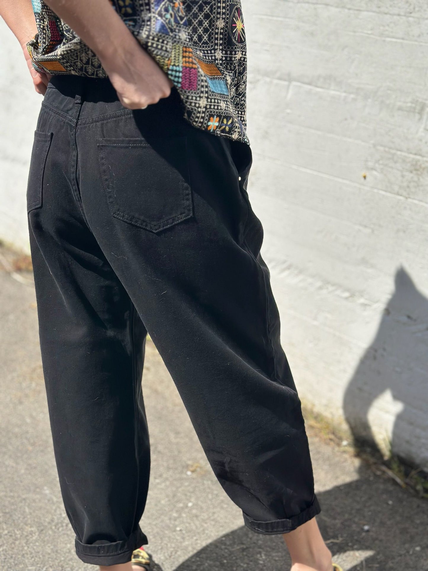 PANTALÓN BALLOON NEGRO