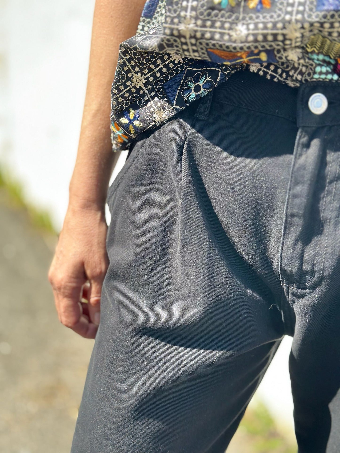 PANTALÓN BALLOON NEGRO