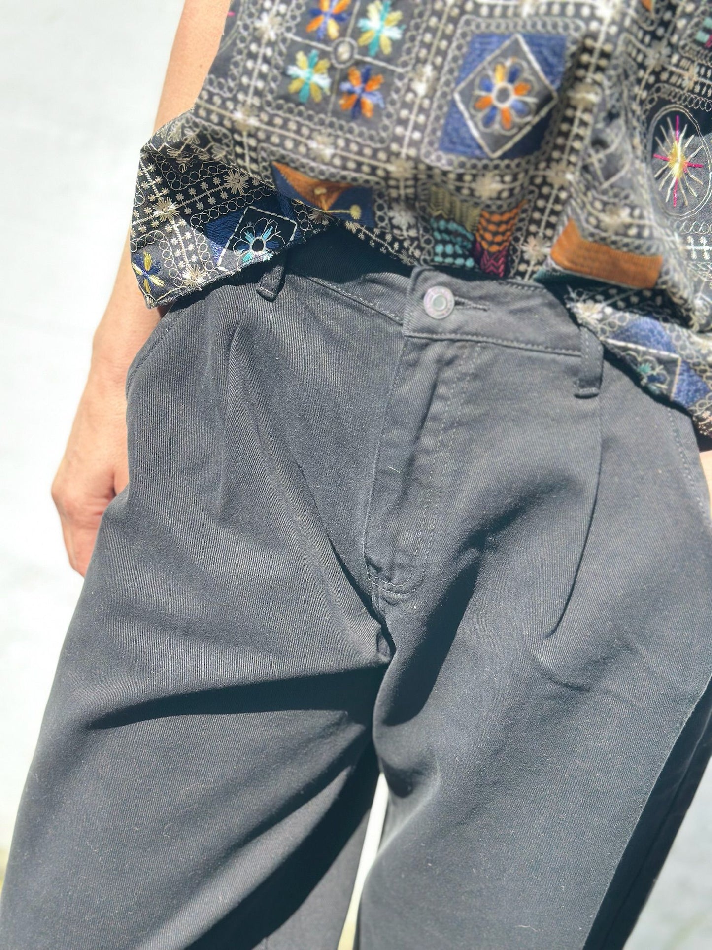 PANTALÓN BALLOON NEGRO