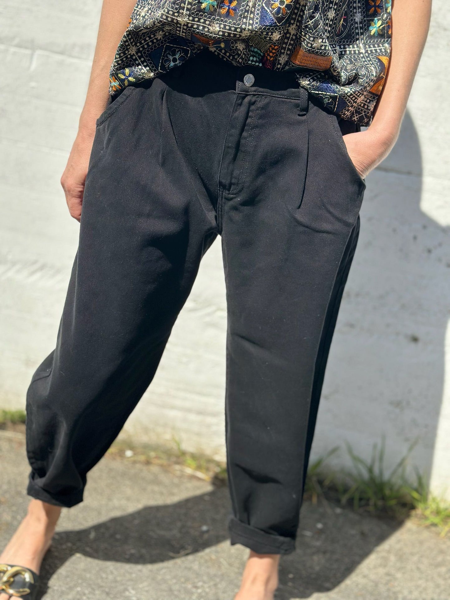PANTALÓN BALLOON NEGRO