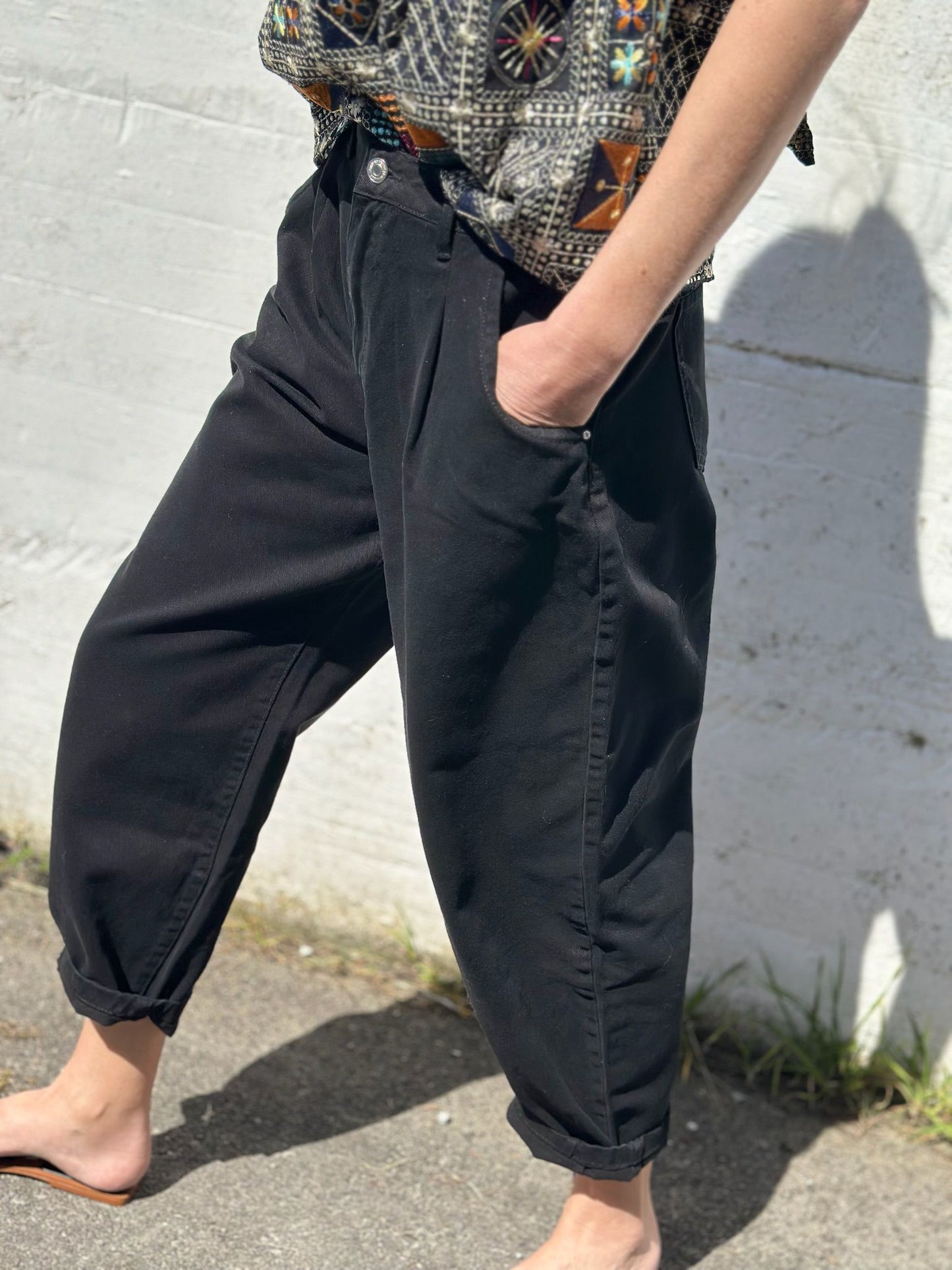 PANTALÓN BALLOON NEGRO