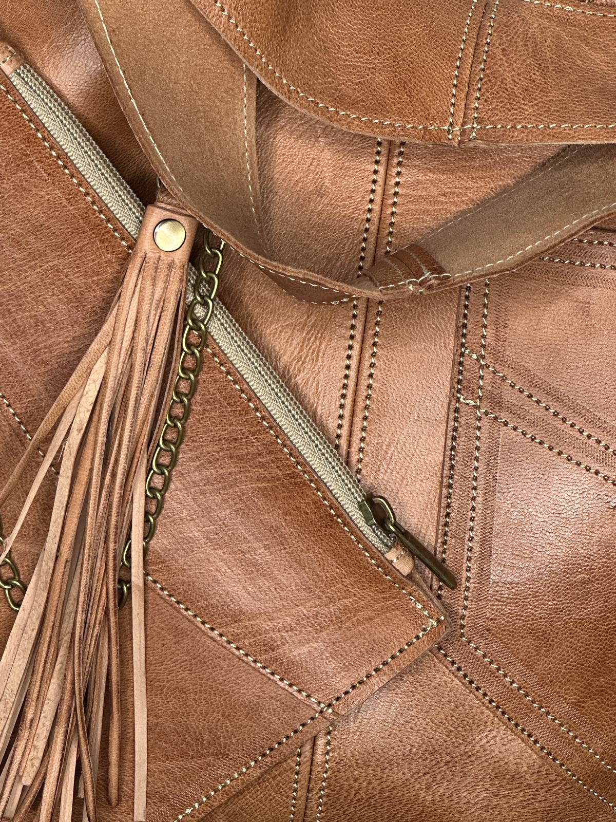 BOLSO SHOPPER CAMEL