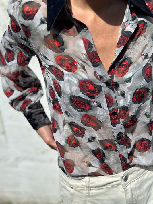 CAMISA ROSAS